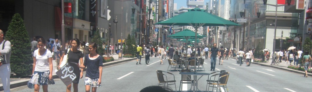Pedestrians' Paradise, Ginza, Tokyo